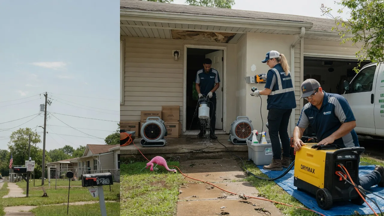 Storm Damage Water Removal in Throckmorton, TX near me